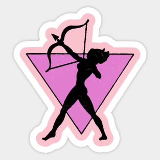 Diana of the Hunt Sticker